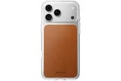 Puhelin - Kannet ja kotelot - Nomad Clear Leather Case - saddle (Horween) - iPhone 18 Pro Max/17 Pro Max - NM017736858