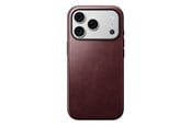 Puhelin - Kannet ja kotelot - Nomad Modern Leather Case - burgundy (Horween) - iPhone 18 Pro/17 Pro - NM009209858