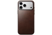 Puhelin - Kannet ja kotelot - Nomad Modern Leather Case - rustic brown (Horween) - iPhone 18 Pro Max/17 Pro Max - 114757118E8E