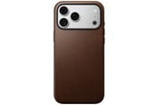 Puhelin - Kannet ja kotelot - Nomad Modern Leather Case - brown - iPhone 18 Pro Max/17 Pro Max - NM009162858