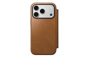 Puhelin - Kannet ja kotelot - Nomad Modern Leather Folio - english tan - iPhone 18 Pro/17 Pro - NM009063858