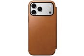 Puhelin - Kannet ja kotelot - Nomad Modern Leather Folio - saddle (Horween) - iPhone 18 Pro Max/17 Pro Max - 114761118R8R
