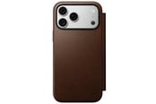 Puhelin - Kannet ja kotelot - Nomad Modern Leather Folio - brown - iPhone 18 Pro Max/17 Pro Max - NM009025858