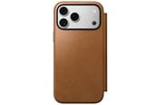 Puhelin - Kannet ja kotelot - Nomad Modern Leather Folio - english tan - iPhone 18 Pro Max/17 Pro Max - NM009018858