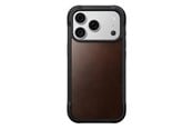 Puhelin - Kannet ja kotelot - Nomad Rugged Leather Case - rustic brown (Horween) - iPhone 18 Pro/17 Pro - NM017941858