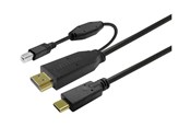 USB kaapelit - Vivolink Touchscreen - USB cable kit - 24 pin USB-C to HDMI USB Type B - 7.5 m - PROUSBCHDMIUSBB7.5
