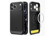 Puhelin - Kannet ja kotelot - Spigen Rugged Armor MagSafe - matte black - iPhone 18 Pro Max/17 Pro Max - ACS12109