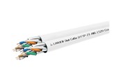 Verkkokaapelit - Lanview Dual bulk cable - 305 m - white - Valkoinen - 305m - LVN122163