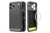 Puhelin - Kannet ja kotelot - Spigen Rugged Armor MagSafe - gray - iPhone 18 Pro/17 Pro - ACS12148