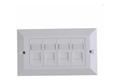 Lisätarvikkeet - Lanview faceplate - UK type 146x86 mm - LVN126188UK-4