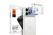 Puhelintarvikkeet - Näytönsuojat - Spigen Glass tR EZ Fit Optik Pro XL 1 Pack - light blue - iPhone 18 Pro - AGL12037
