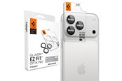 Puhelintarvikkeet - Näytönsuojat - Spigen Glass tR EZ Fit Optik Pro 2 Pack - silver - iPhone 18 Pro Max/18 Pro - AGL12046