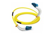 Verkkokaapelit - Lanview Bendable patch cable - 0.5 m - yellow - Keltainen - LVO2314005-FLEX