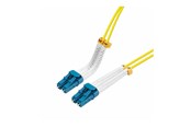 Verkkokaapelit - Lanview Bendable patch cable - 1 m - yellow - Keltainen - 1m - LVO231406-FLEX
