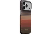 Puhelin - Kannet ja kotelot - PITAKA Edge Case - Sunset - iPhone 18 Pro/17 Pro - KI1802P