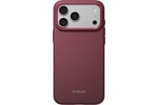 Puhelin - Kannet ja kotelot - PITAKA Summa Case Argyle - Burgundy - iPhone 18 Pro Max/17 Pro Max - KI1805SPM