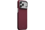 Puhelin - Kannet ja kotelot - PITAKA Edge Case Argyle - Burgundy - iPhone 18 Pro Max/17 Pro Max - KI1817PM