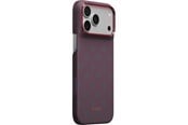 Puhelin - Kannet ja kotelot - PITAKA Edge Case Argyle - Blue's Red - iPhone 18 Pro Max/17 Pro Max - KI1818PM