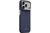 Puhelin - Kannet ja kotelot - PITAKA Edge Case PTK Weaving - Sapphire Blue - iPhone 18 Pro/17 Pro - KI1821P