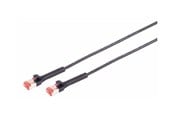 Verkkokaapelit - Lanview Flex-Angle patch cable - 1.5 m - black - Musta - 1m - LV-6AFTP-FLEX-ANG-015B