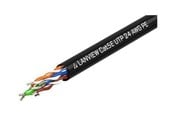 Verkkokaapelit - Lanview bulk cable - 305 m - black - Musta - 305m - LVN122149