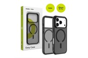 Puhelin - Kannet ja kotelot - Mobile Origin Easy Case Compatible with MagSafe Matte Black iPhone 18 Pro - MO-HYBL-IP18P