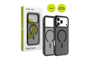 Puhelin - Kannet ja kotelot - Mobile Origin Easy Case Compatible with MagSafe Matte Black iPhone 18 Pro Max - MO-HYBL-IP18PM