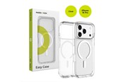 Puhelin - Kannet ja kotelot - Mobile Origin Easy Case Compatible with MagSafe Clear iPhone 18 Pro - MO-HYCL-IP18P