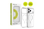 Puhelin - Kannet ja kotelot - Mobile Origin Easy Case Compatible with MagSafe Clear iPhone 18 Pro Max - MO-HYCL-IP18PM