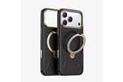 Puhelin - Kannet ja kotelot - Torras Ostand Q3 VegSkin - black - iPhone 18 Pro Max - X00RP147M18030