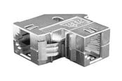 Lisätarvikkeet - METZ BTR IT CONNECT E-DAT modul coupler 8(8) 90° Cat.6 - 1309A1-I