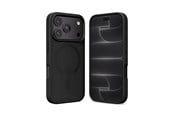 Puhelin - Kannet ja kotelot - CRONG Hybrid MATTE Magnetic case with MagSafe for iPhone 18 Pro Max / 17 Pro Max - Black - CRGHMMIP1869PBLK