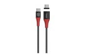 USB kaapelit - MicroConnect Safe Charge - USB-C cable - USB-C to USB-C - 1.5 m - MC-MAGNETIC-CUSBC-SC-240W