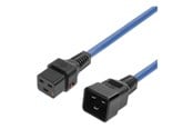 Sisäiset virtakaapelit - MicroConnect - power cable - IEC 60320 C19 to IEC 60320 C20 - 1 m - MC-C19C20LOCK-1M-B