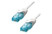 Verkkokaapelit - ProXtend patch cable - 7 m - white - Valkoinen - 7m - 6AUTP-07W