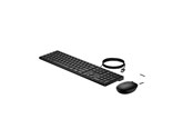 Näppäimistöt - HP Desktop 320MK - Näppäimistö ja Hiirisetti - Italialainen - Musta - 9SR36UT#ABZ