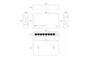 Kytkimet - Lanview - switch - 8 ports - smart - LVN-DESK-8PORT-1G