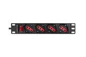 Virtakaapelit (ulkoinen) - Lanview - power strip - LVR-2MIT-SW-IT4