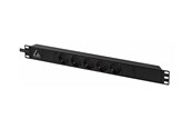 Virtakaapelit (ulkoinen) - Lanview - power distribution strip - 10A - LVR-3MSCH-LIC-SCH5