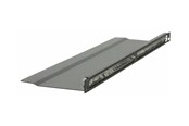 Räkit - Rack - Lanview by Logon - rack cable organiser - L bent brushed - 0.5U - RAO215BL