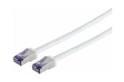 Verkkokaapelit - Lanview patch cable - 5 m - white - Valkoinen - 5m - LVN-CAT6A-FLEX-5MWH