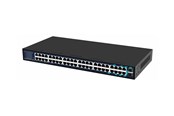 Kytkimet - Lanview - switch - 48 ports - unmanaged - rack-mountable - LVN-1UMOUNT-48PORT-2SFP-1G
