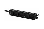Virtakaapelit (ulkoinen) - Lanview - power distribution strip - 13A - LVR-2MSCH-LIC-SCH4