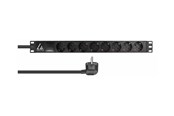 Virtakaapelit (ulkoinen) - Lanview - power distribution strip - LVR-2MSCH-SPD-SCH8