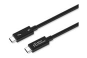 FireWire / ThunderBolt-kaapelit ja adapterit - MicroConnect Premium - Thunderbolt cable - USB-C to USB-C - 1.5 m - MC-TB5CC15
