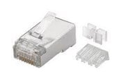 Verkkokaapelit - MicroConnect network connector - aluminium - Hopea - CON6AFTP
