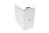 Verkkokaapelit - MicroConnect bulk cable - 305 m - white - Valkoinen - 305m - KAB040-305
