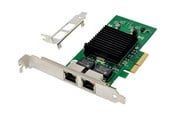 Verkkokortit (verkkosovittimet, tulostuspalvelimet jne.) - MicroConnect - network adapter - PCIe 2.0 x4 - Gigabit Ethernet x 2 - MC-PCIEX4-82576-D