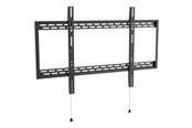 Seinäkiinnitys, AV-kiinnikkeet & AV-kalusteet - Vivolink Wall Mount Slim XL bracket - for flat panel - fine texture black - Max 125 kg - recommended for 100" - VLMW60100