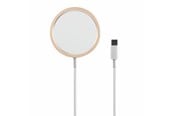 Puhelin - Adapterit & Laturit - GUESS case for induction GUCBMSLRD 15W MagSafe - gold - 3666339171452